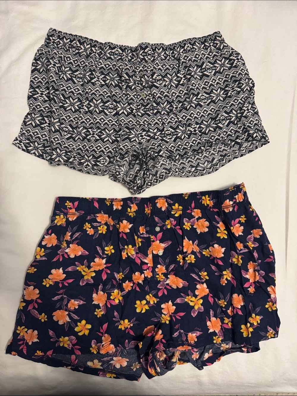 Set of 2 VS Pink Sleep Shorts